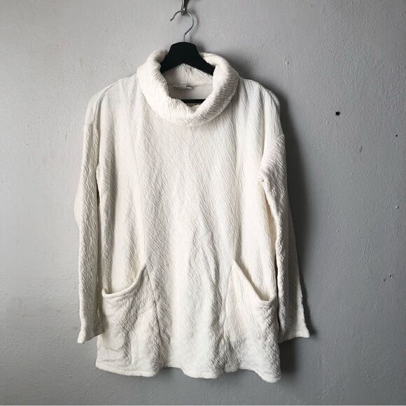 J Jill Pure Jill cozy cotton turtleneck size XS - Picture 1 of 9